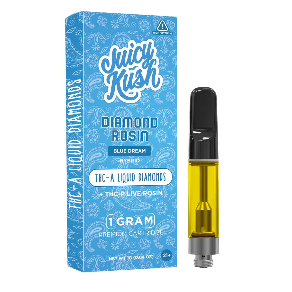 Blue Dream THC-A + THC-P Cartridge 1g – Juicy Kush