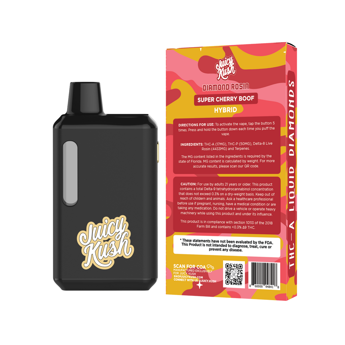 Super Cherry Boof Preheat Disposable 5g | Juicy Kush Super Cherry Boof Preheat Disposable 5g | Juicy Kush