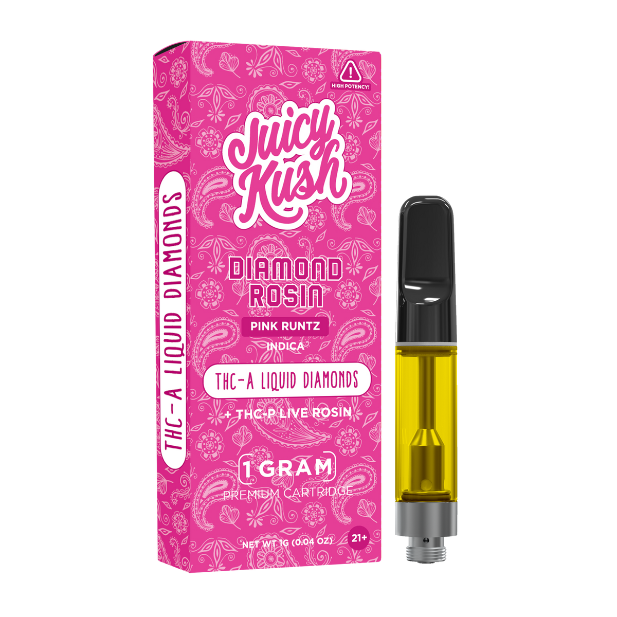 Pink Runtz THC-A + THC-P Cartridge 1g – Juicy Kush