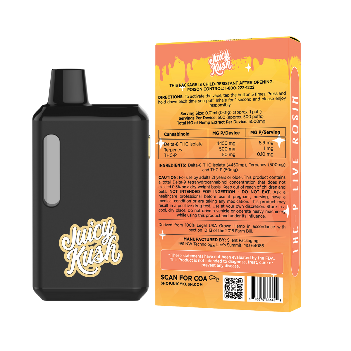 Georgia Peach THC-P Preheat Disposable 5g Juicy Kush Georgia Peach THC-P Preheat Disposable 5g Juicy Kush