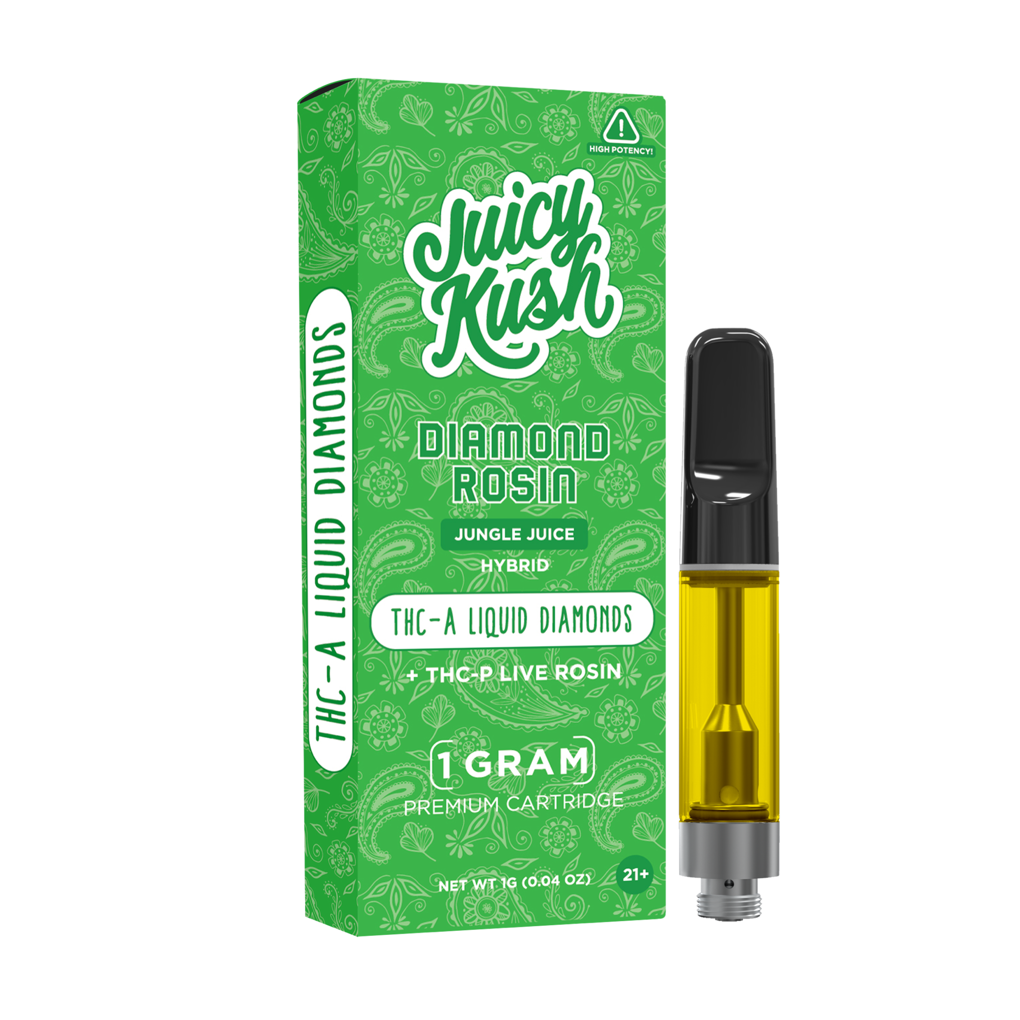 Jungle Juice THC-A + THC-P Cartridge 1g – Juicy Kush