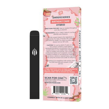 Birthday Cake THC-A Disposable 1g