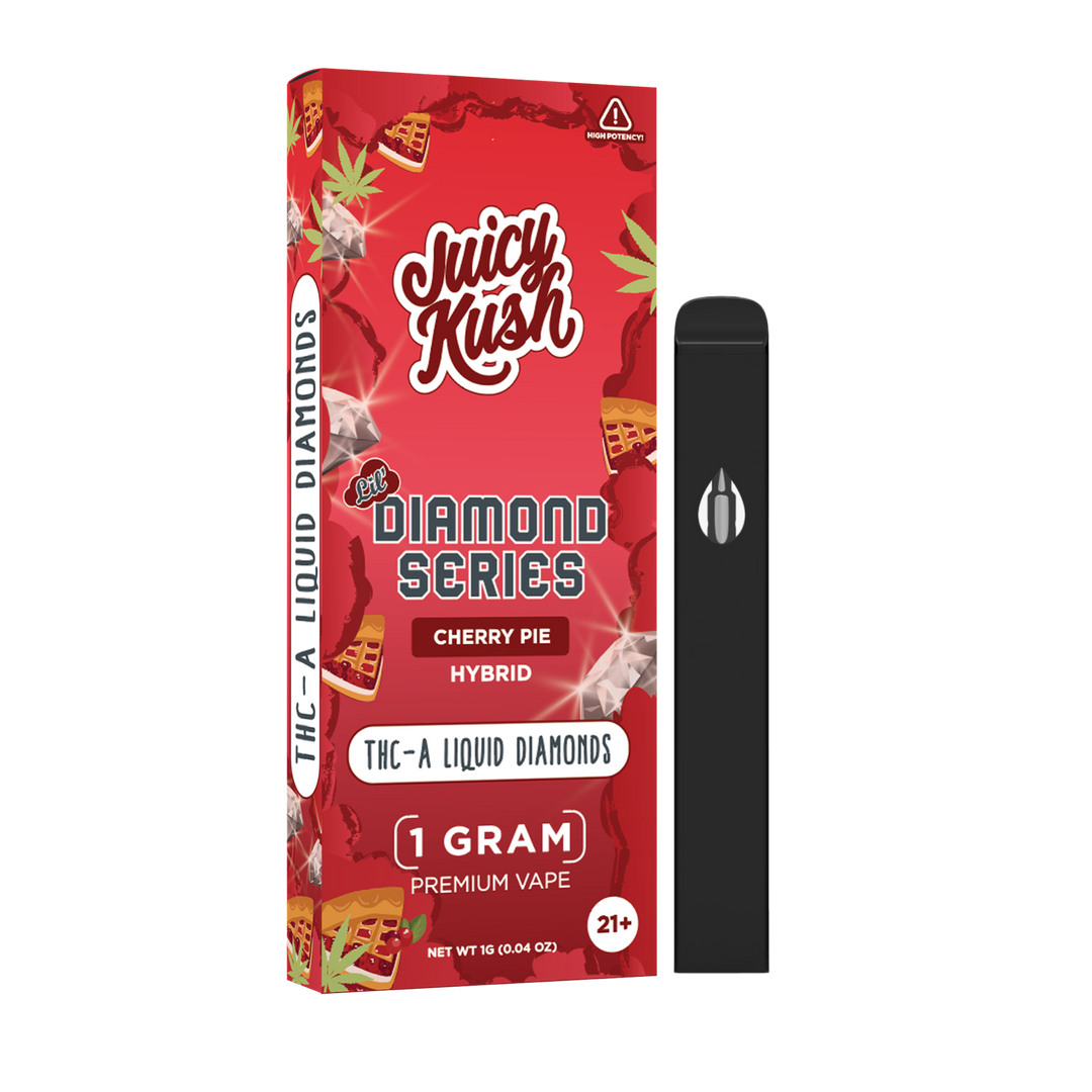 Cherry Pie THC-A Disposable 1g – Juicy Kush