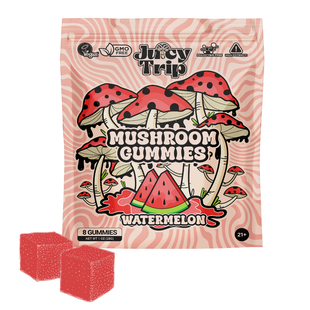 Watermelon Mushroom Gummies (8ct)