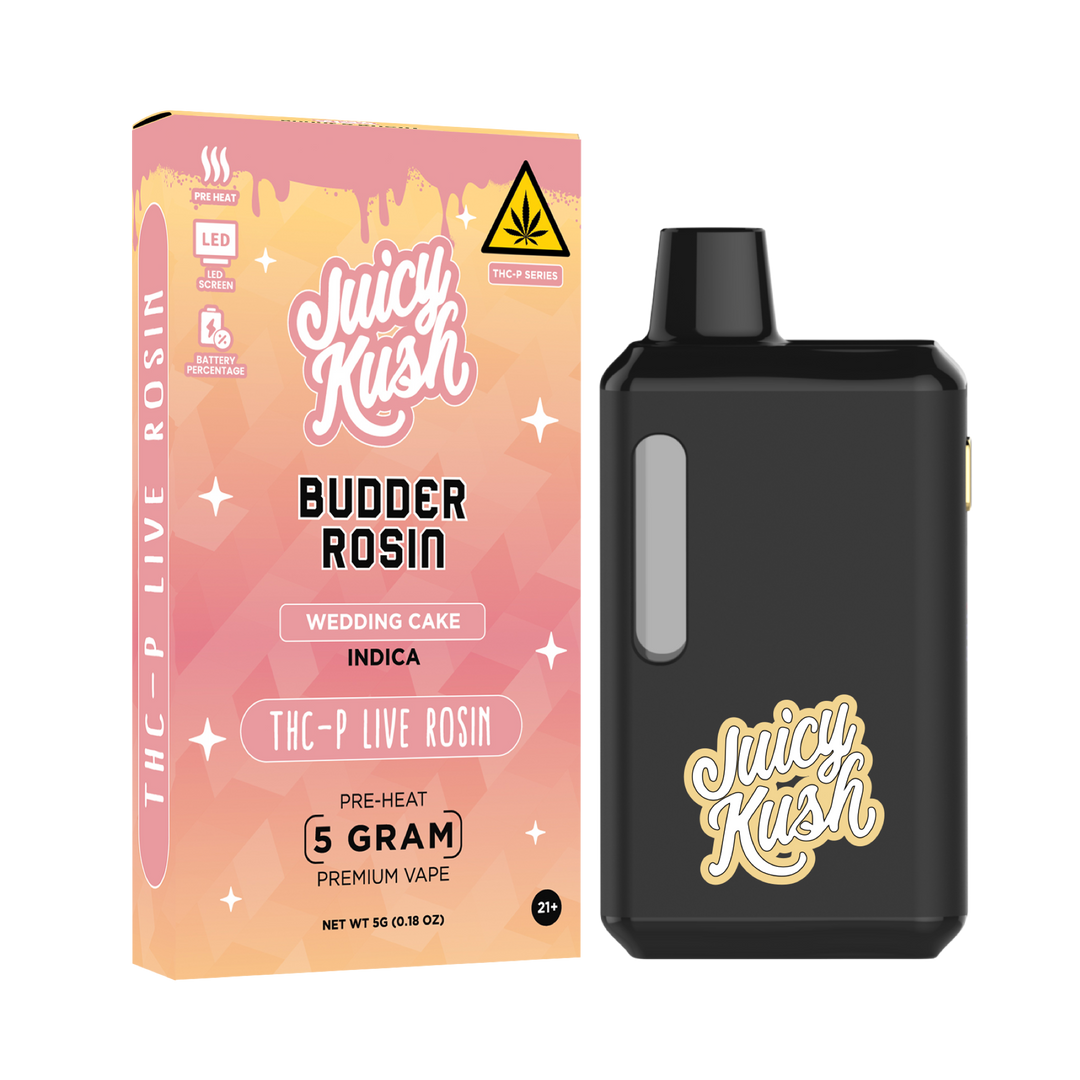 Wedding Cake THC-P Preheat Disposable 5g Juicy Kush Wedding Cake THC-P Preheat Disposable 5g Juicy Kush