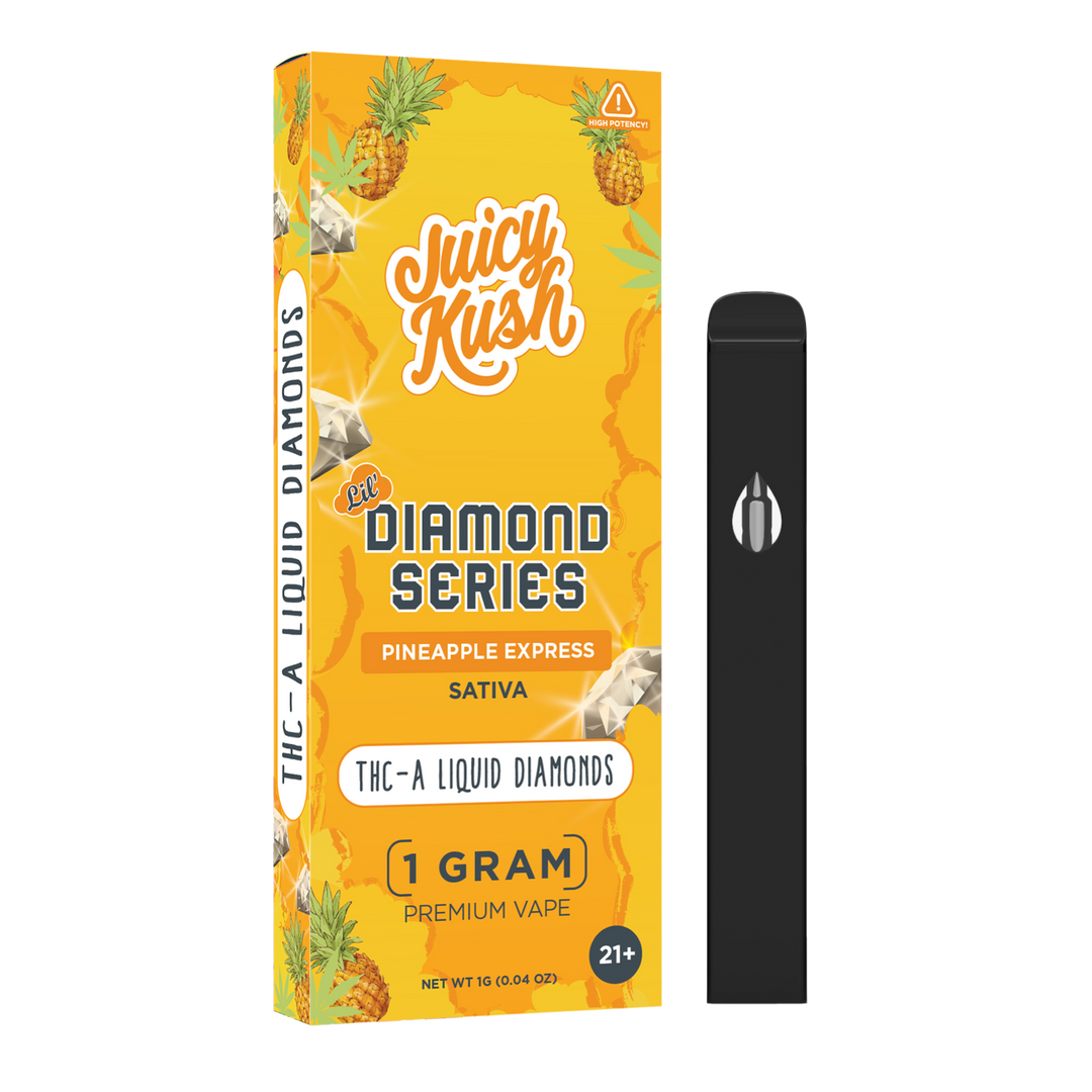 CRDHリキッド 1ml Pineapple Express 3 CHI Delta 8-THC 1ml Vape Cartridge 1000mg- Pineapple