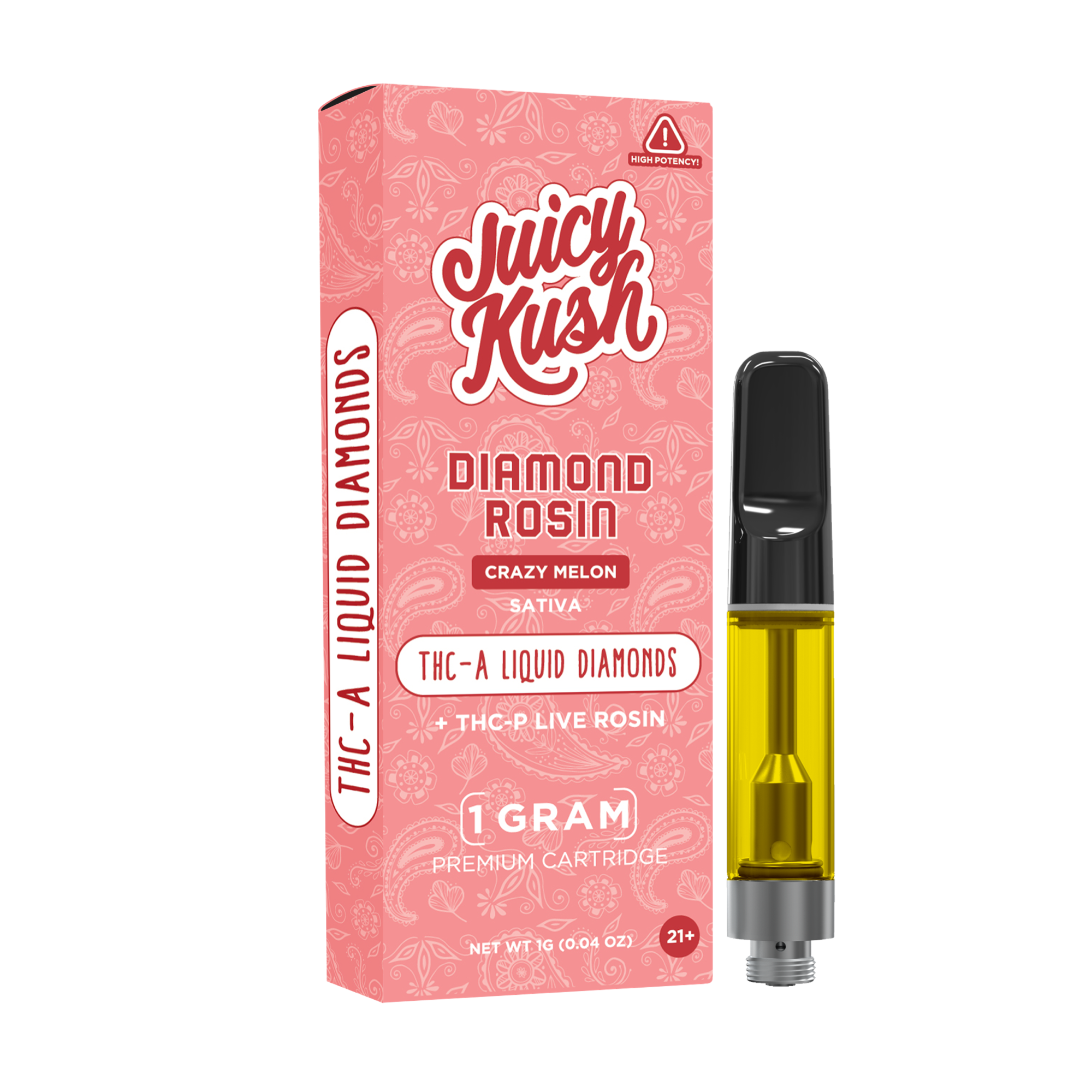 Crazy Melon THC-A + THC-P Cartridge 1g – Juicy Kush