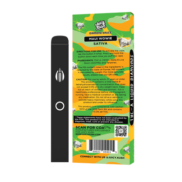 Maui Wowie THC-A Preheat Disposable 2.5g Juicy Kush Maui Wowie THC-A Preheat Disposable 2.5g Juicy Kush