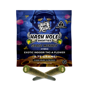 Space Monkey THC-A Hash Holes 3.75g (5ct)