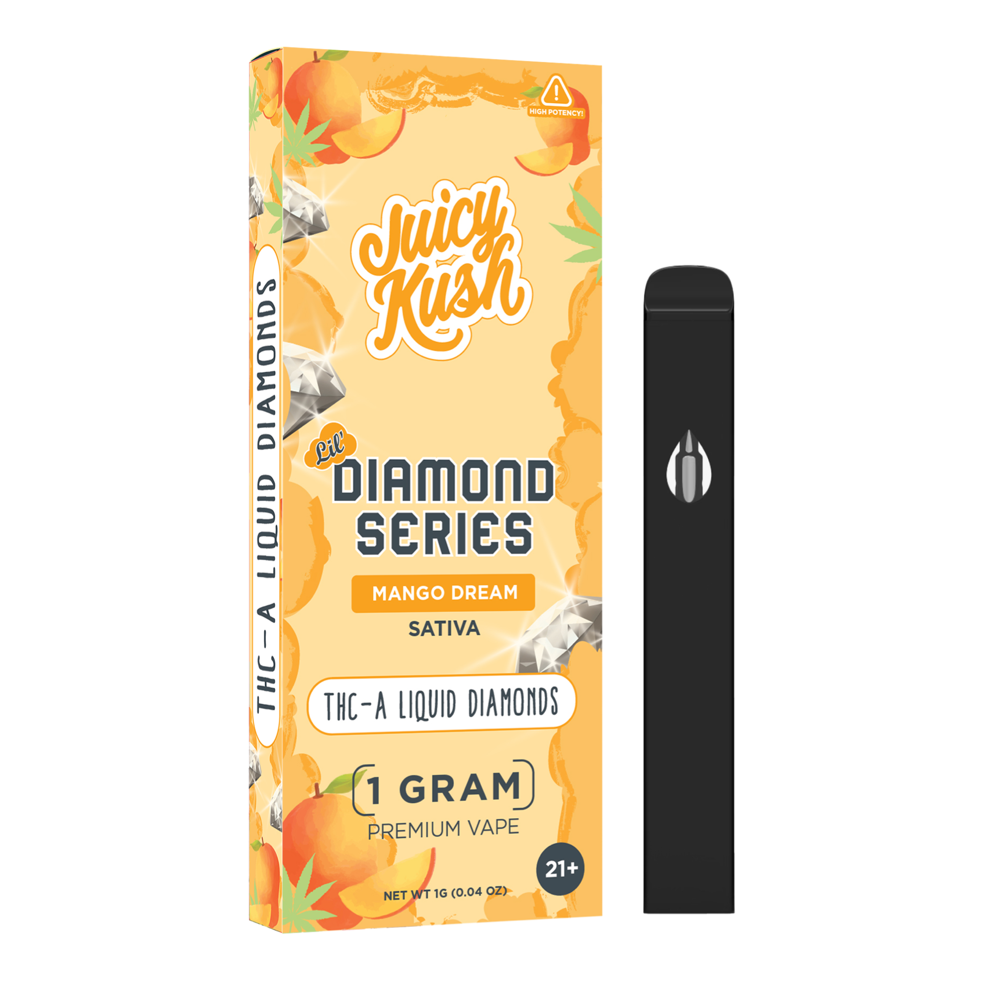 Mango Dream THC-A Disposable 1g Juicy Kush Mango Dream THC-A Disposable 1g Juicy Kush