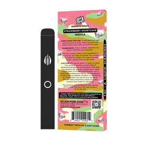 Strawberry Shortcake THC-A Preheat Disposable 2.5g Juicy Kush Strawberry Shortcake THC-A Preheat Disposable 2.5g Juicy Kush