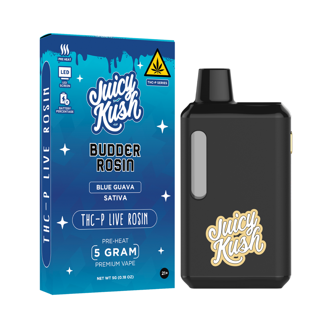 Blue Guava THC-P Preheat Disposable 5g Juicy Kush Blue Guava THC-P Preheat Disposable 5g Juicy Kush