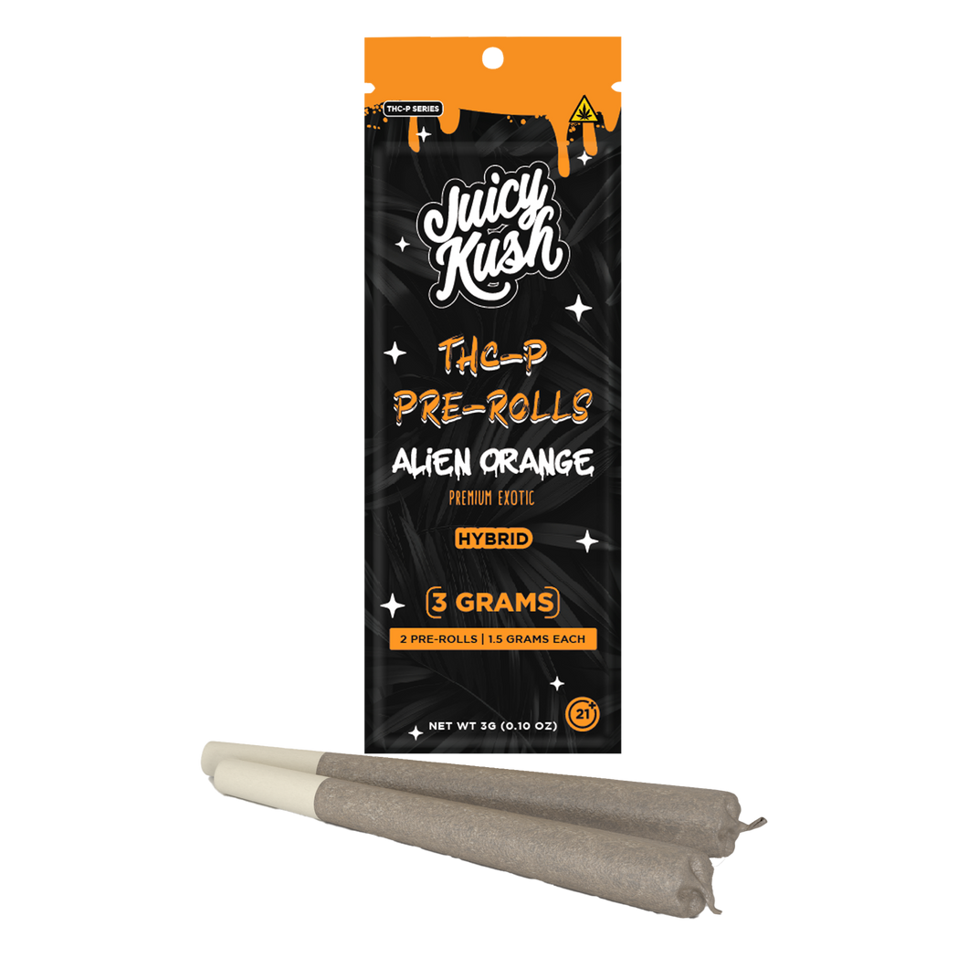 Alien Orange THC-P Pre-Rolls 3g (2ct)