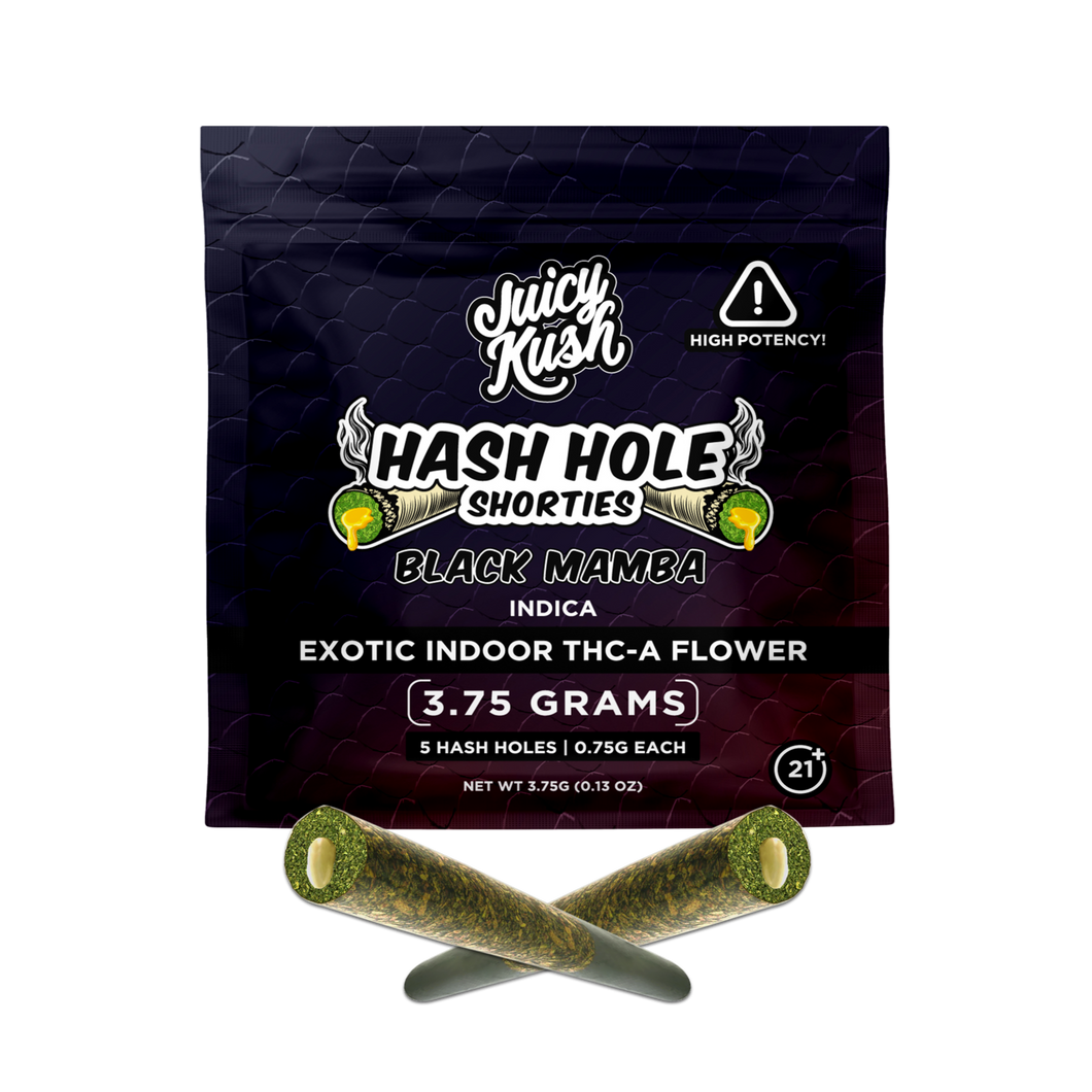 Black Mamba THC-A Hash Holes 3.75g (5ct)