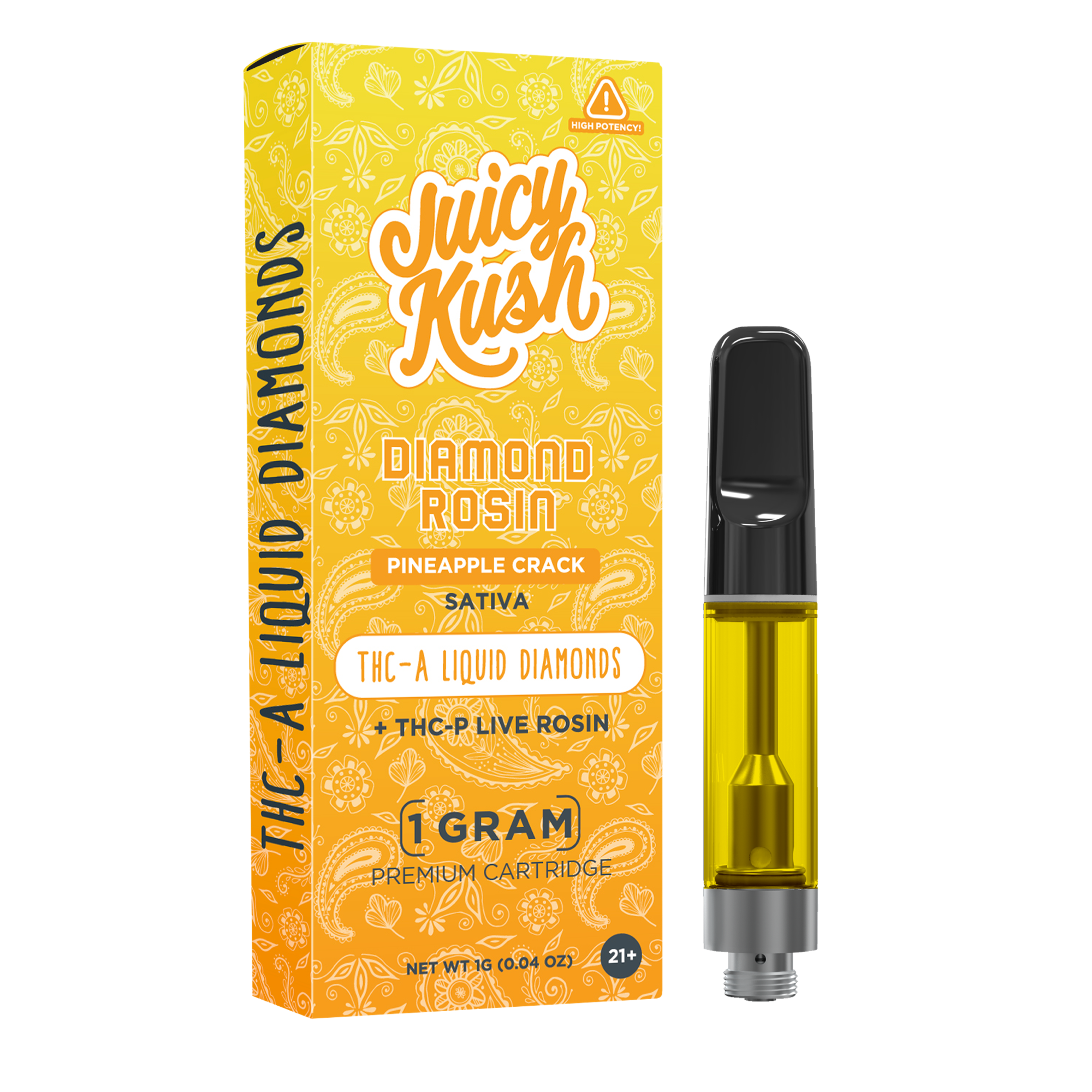 Pineapple Crack THC-A + THC-P Cartridge 1g