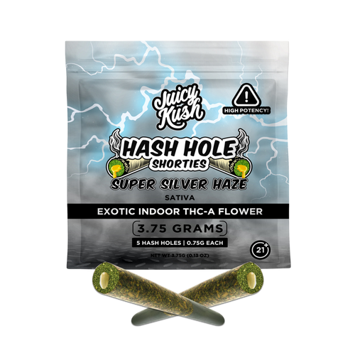 Super Silver Haze THC-A Hash Holes 3.75g (5ct)