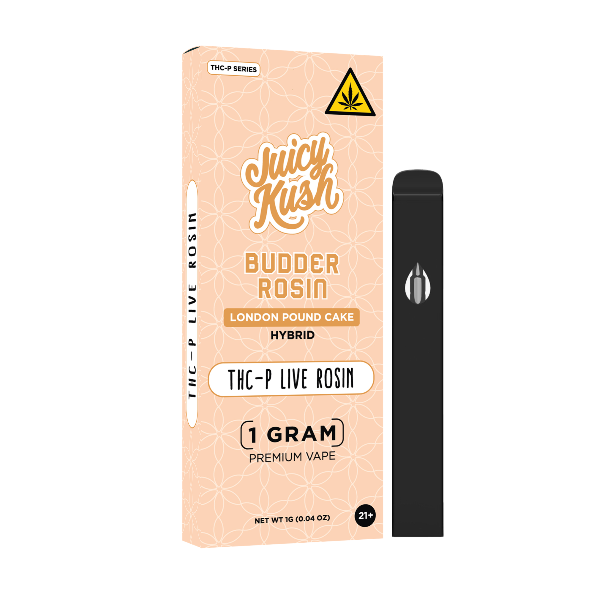 London Pound Cake THC-P Disposable 1g – Juicy Kush