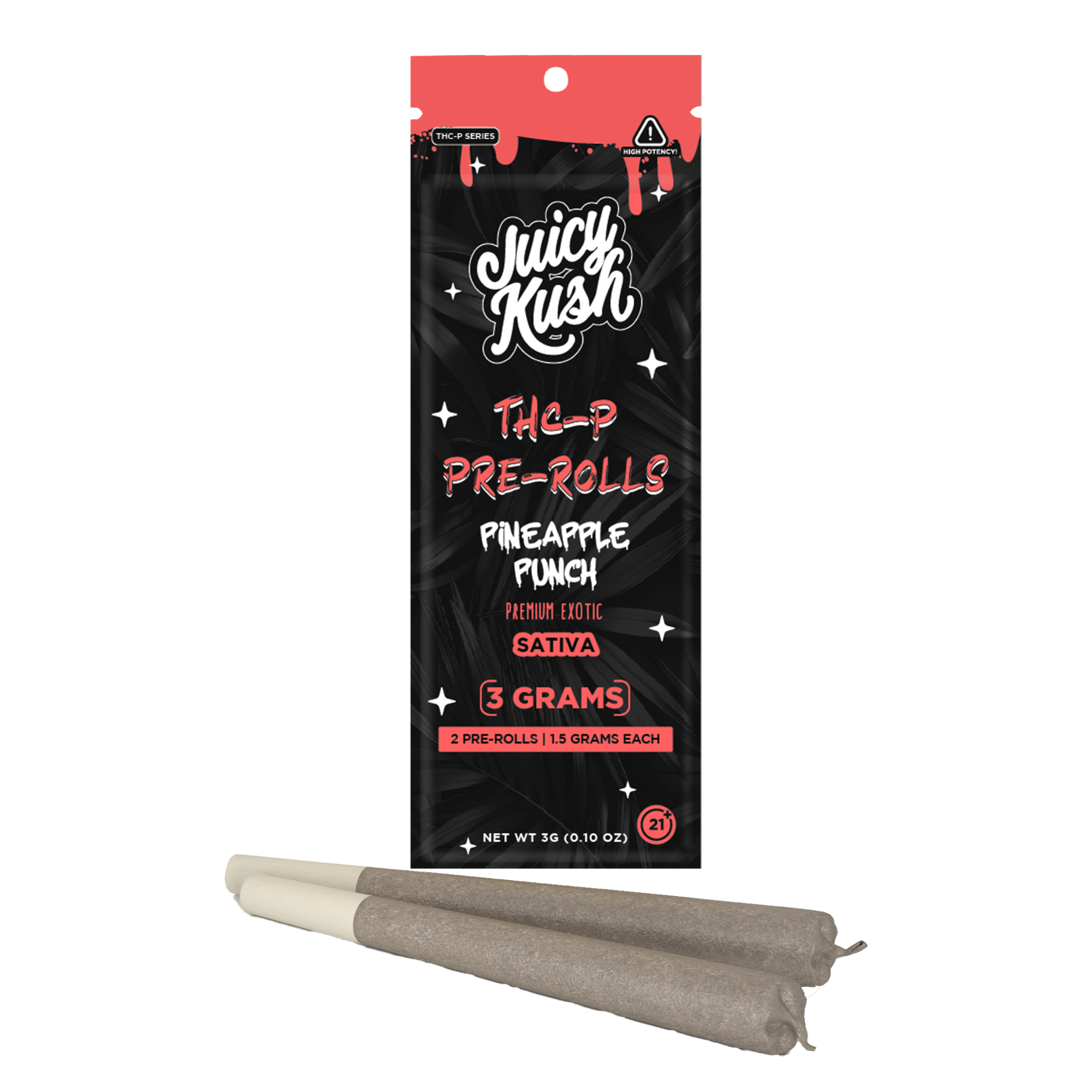 Pineapple Punch THC-P Pre-Rolls 3g (2ct)