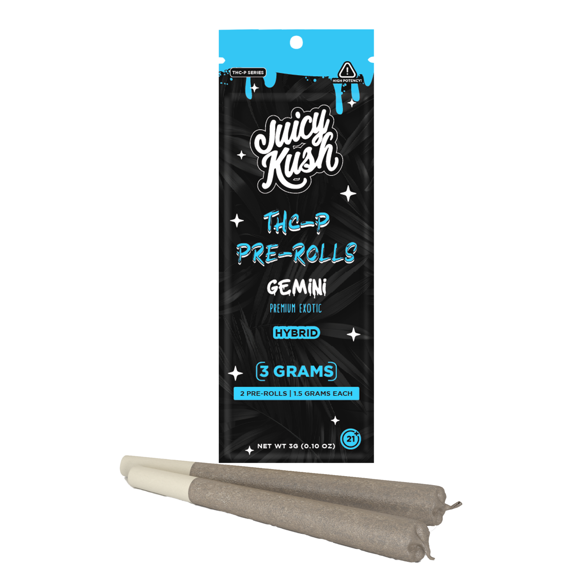 Gemini THC-P Pre-Rolls 3g (2ct)