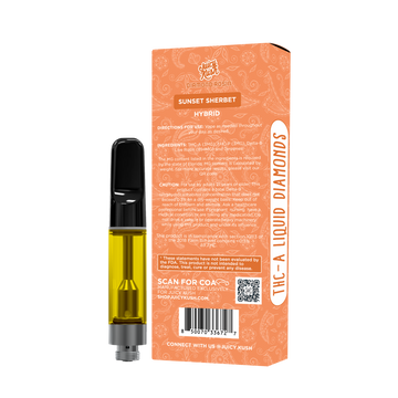 Sunset Sherbet THC-A + THC-P Cartridge 1g Juicy Kush Sunset Sherbet THC-A + THC-P Cartridge 1g Juicy Kush
