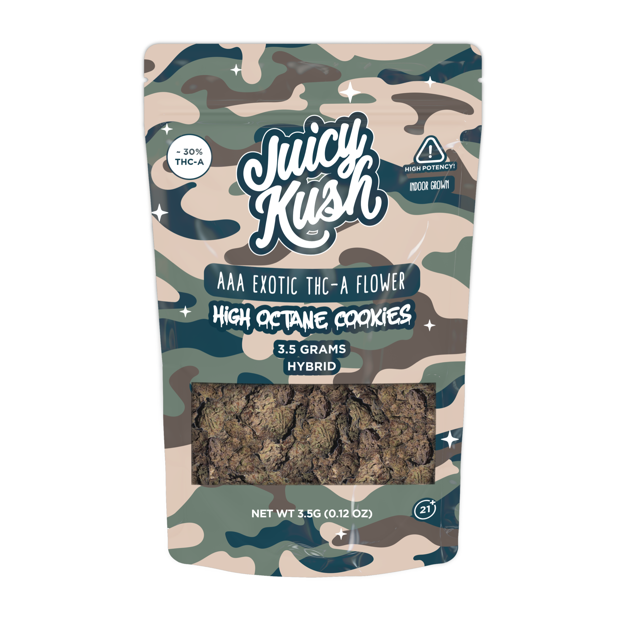 High Octane Cookies THC-A Flower 3.5g – Juicy Kush