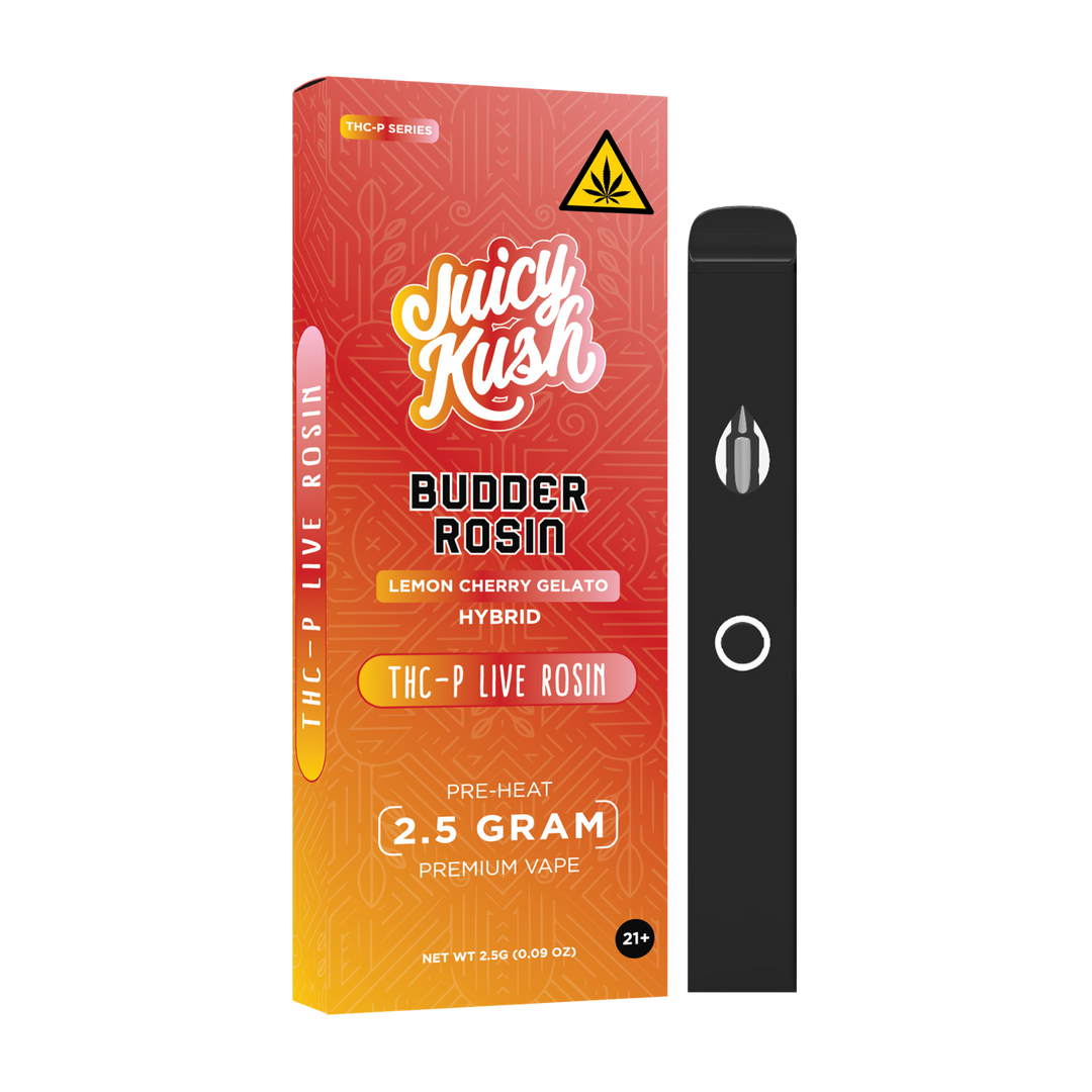 Lemon Cherry Gelato THC-P Preheat Disposable 2.5g Juicy Kush Lemon Cherry Gelato THC-P Preheat Disposable 2.5g Juicy Kush