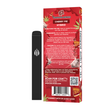 Cherry Pie THC-A Disposable 1g  Juicy Kush