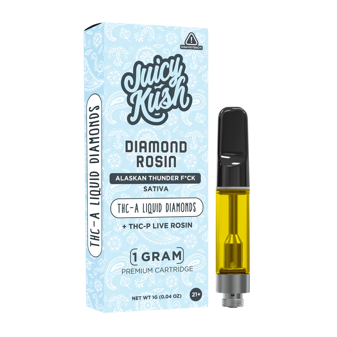 Alaskan Thunder F*ck THC-A + THC-P Cartridge 1g Juicy Kush Alaskan Thunder F*ck THC-A + THC-P Cartridge 1g Juicy Kush