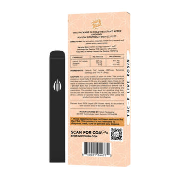 London Pound Cake THC-P Disposable 1g – Juicy Kush