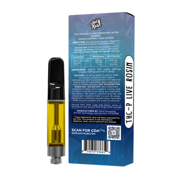 Blueberry Muffin THC-P Cartridge 1g Juicy Kush Blueberry Muffin THC-P Cartridge 1g Juicy Kush