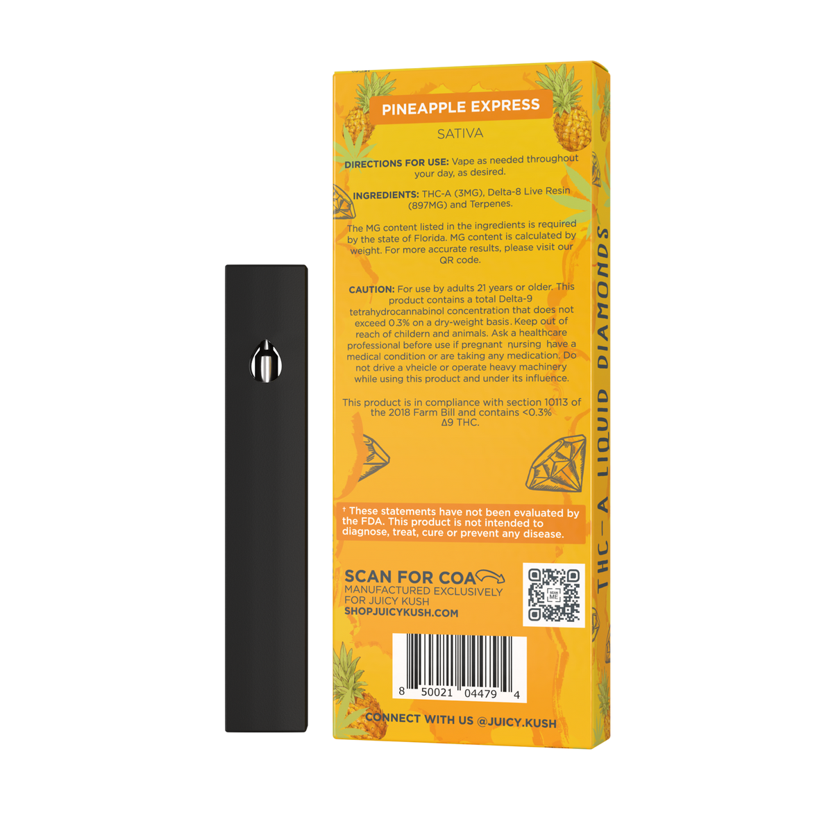 Pineapple Express Vape 1g Juicy Kush pineapple-express-vape-1g-juicy-kush