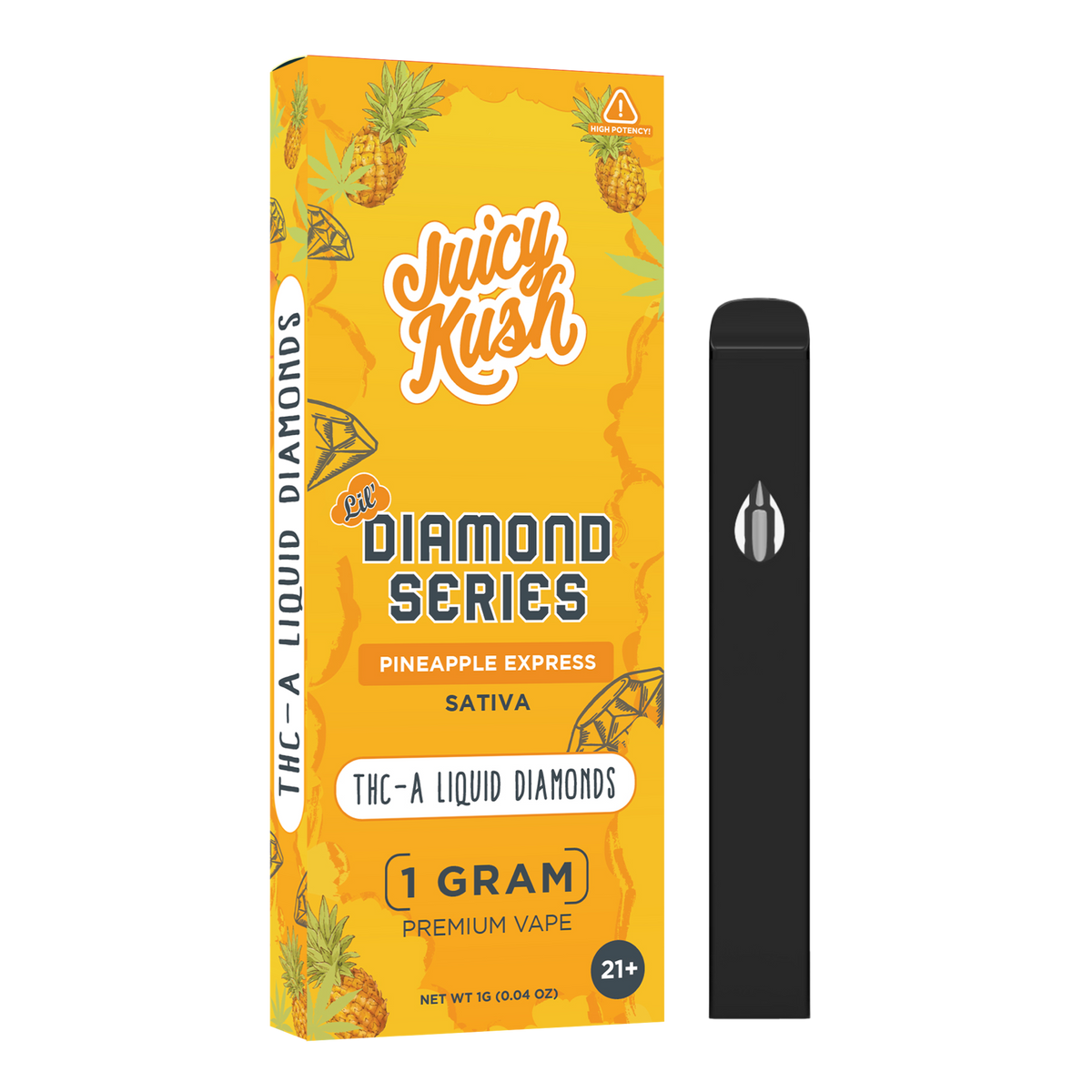 Pineapple Raspberry Vape Pineapple Express Vape 1g – Juicy Kush